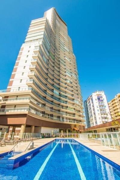 Studio Moderno Em Condominio De Luxo Pe Na Areia Santos  Exteriör bild