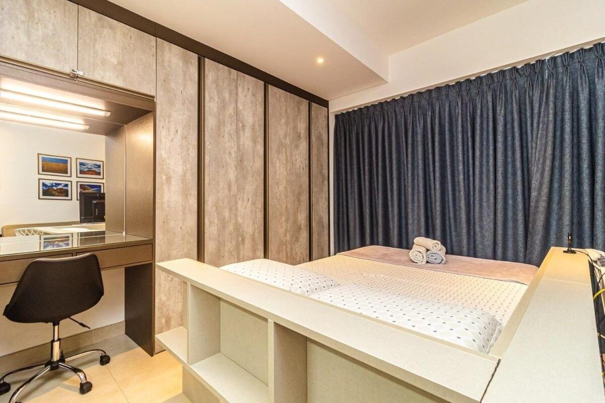 Studio Moderno Em Condominio De Luxo Pe Na Areia Santos  Exteriör bild